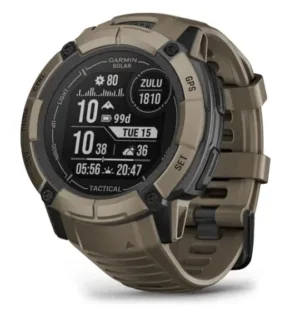 Relógio Monitor Cardíaco Garmin Instinct 2X Solar Tactical Edition Coyote Tan 50mm
