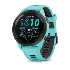Relógio Monitor Cardíaco Garmin Forerunner 265 AMOLED - AZUL