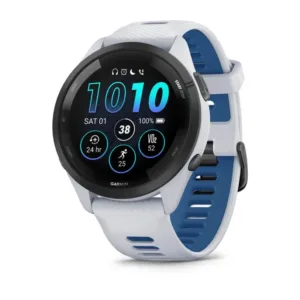 Relógio Monitor Cardíaco Garmin Forerunner 265 AMOLED - BRANCO