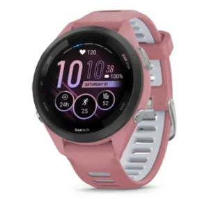Relógio Monitor Cardíaco Garmin Forerunner 265s Amoled Rosa 42mm